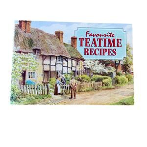 Favourite Teatime Recipes: Traditional Home-Made Cakes and Pasties Cookbook Vtg